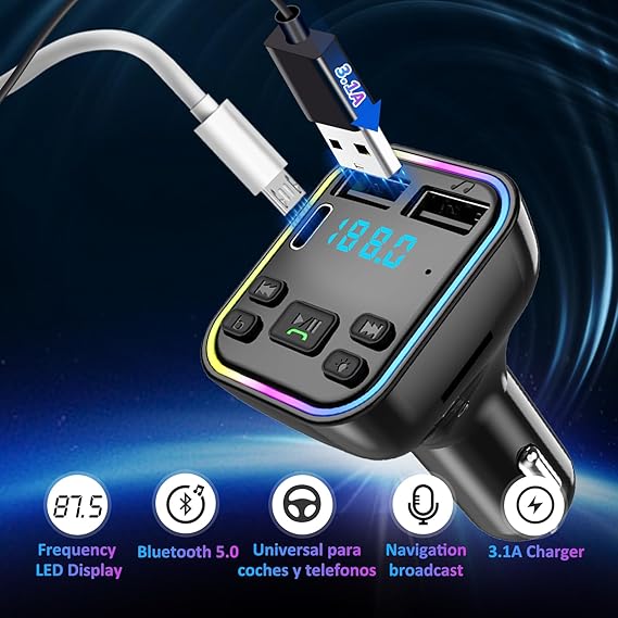 CHAUSSURES FM BLUETOOTH EN VOITURES